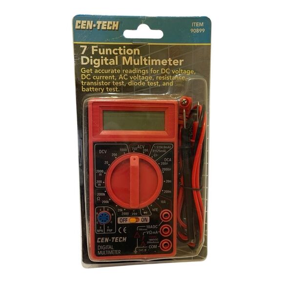 Cen-Tech 7-Function Digital Multimeter - Picture 1 of 3